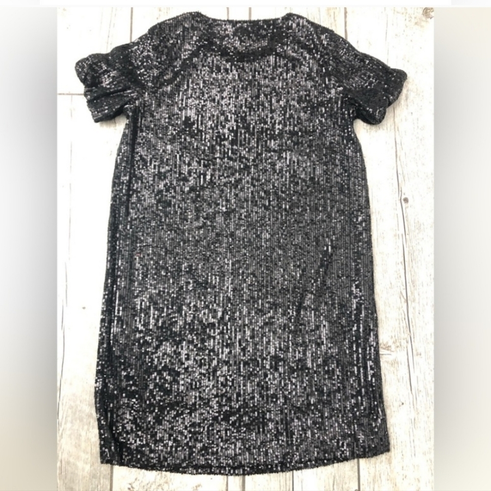 Ophelia Rose women's Sequined elegant black midi dress SPARKLE ALL NIGHT nye med